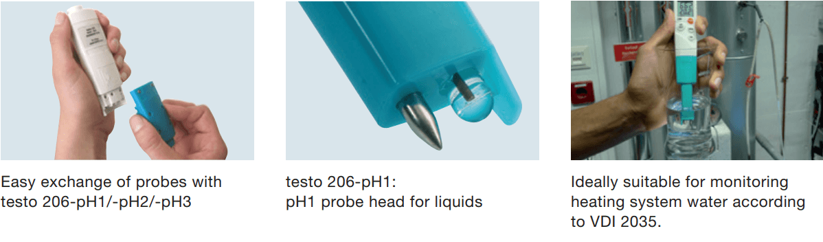 آموزش کار با اسید سنج پرتابل تستو مدل TESTO 206-PH1 
